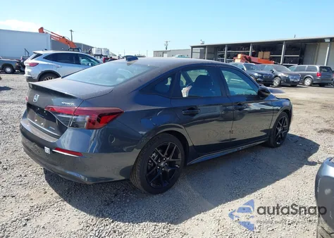 2025 Honda Civic Hybrid Sport/Sport Touring z USA, uszkodzony, nr VIN 2HGFE4F89SH306033